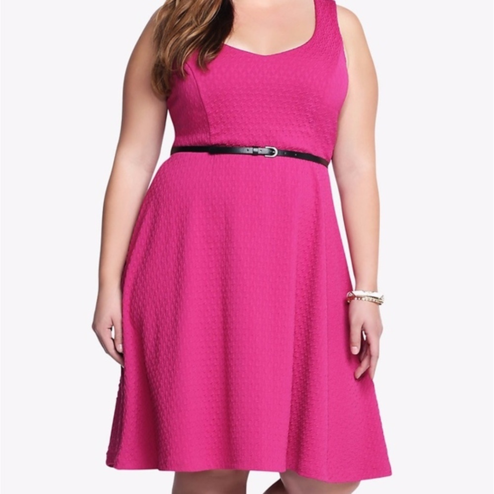 Torrid Textured Skater Dress Size 1X